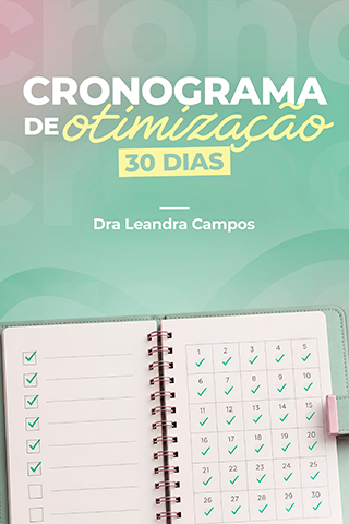 Capa do Cronograma de Otimização de 30 dias